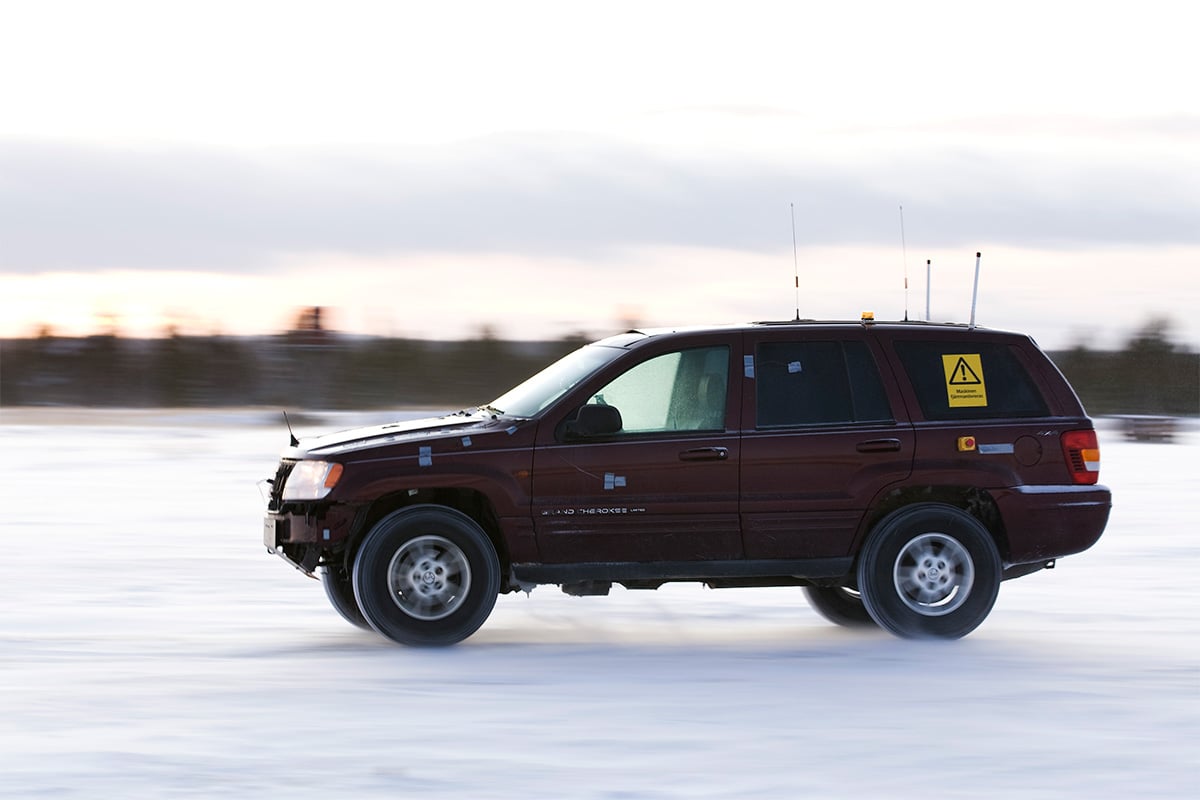 A remotely controlled vehicle